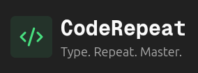 CodeRepeat logo