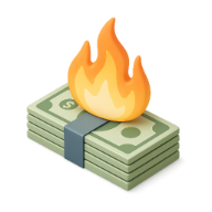BurnCash logo