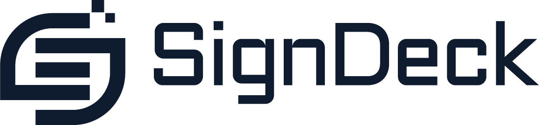 SignDeck logo