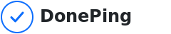 DonePing logo