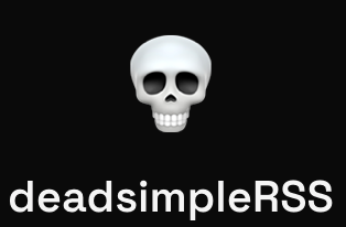 deadsimpleRSS logo